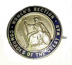 COMRADES OF GREAT WAR WOMENS SECTION